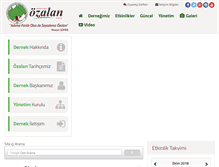 Tablet Screenshot of ozalandernegi.net